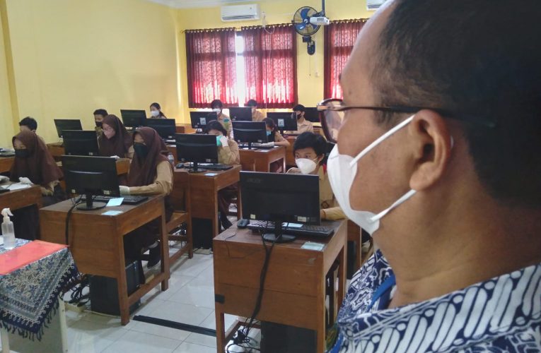 Forpi Kota Yogyakarta Nilai Pelaksanaan ANBK Siswa SMP Lancar