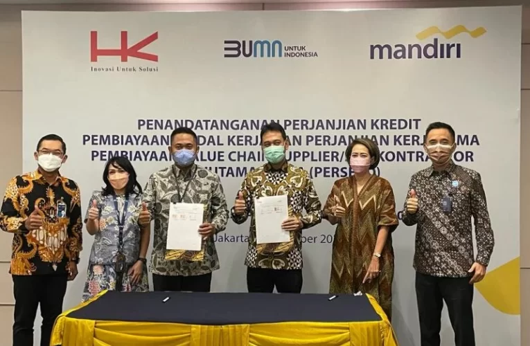 Sinergi Strategis, Bank Mandiri Beri Pembiayaan PT Hutama Karya