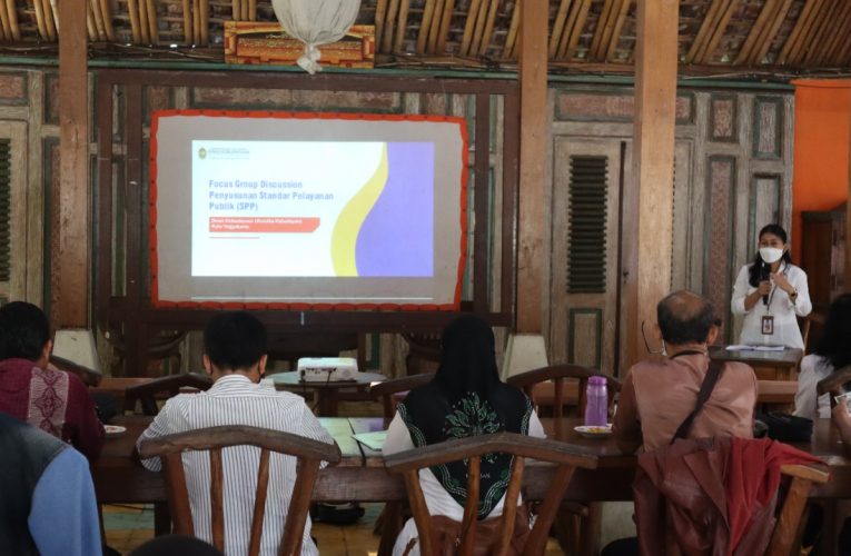 Dinas Kebudayaan Kota Yogyakarta Laksanakan FGD Penyusunan Standar Pelayanan Publik
