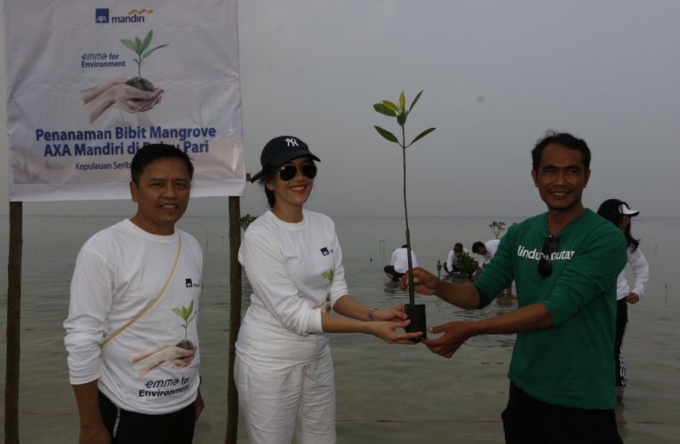 AXA Mandiri dan MAGI Ajak Nasabah Untuk Peduli Lingkungan dengan Menanam Ribuan Pohon Bakau