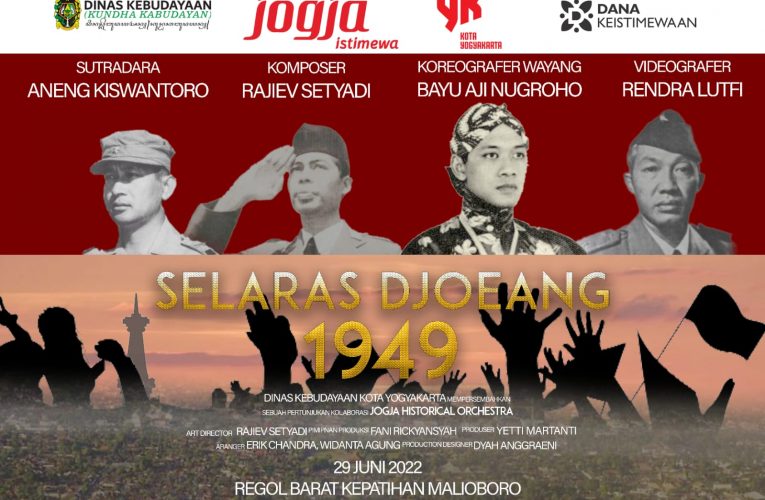 Disbud Kota Yogyakarta Gelar Pentas Sejarah Jogja Historical Orchestra