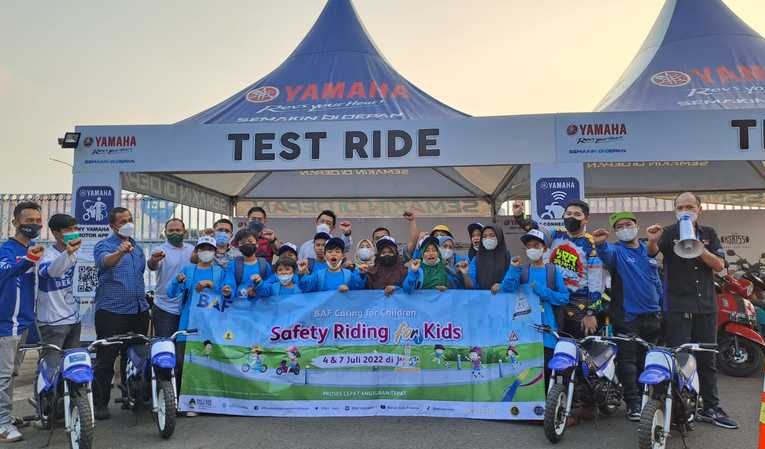 Kerja Bareng BAF dengan Yamaha, Edukasi Anak-Anak soal Safety Riding di Jakarta Fair 2022