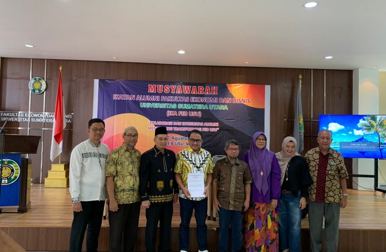 Agus Dwi Handaya Terpilih Jadi Ketua IKAFEB Univeristas Sumatera Utara