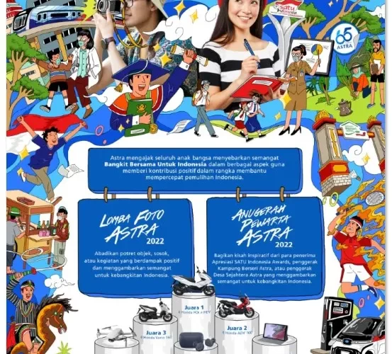 Siapkan Hadiah Motor, Astra Gelar Lomba Foto dan Anugerah Pewarta Astra 2022  