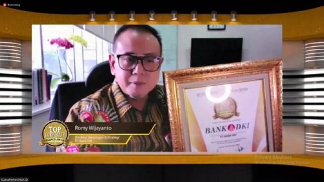 Top Markootp!! Bank DKI Kembali Raih Top Corporate Finance Award 2022