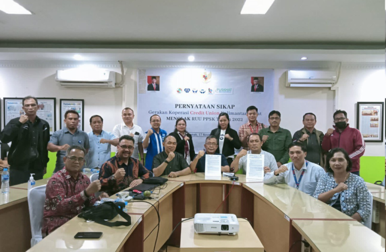 Gerakan Koperasi Credit Union Tolak RUU PPSK