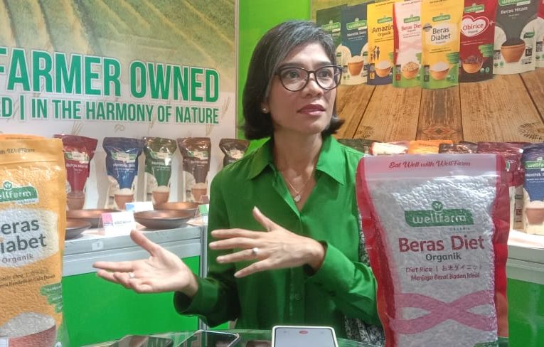 Produsen Beras Organik WellFarm Ramaikan Expo UMKM Nahdliyin di Yogyakarta