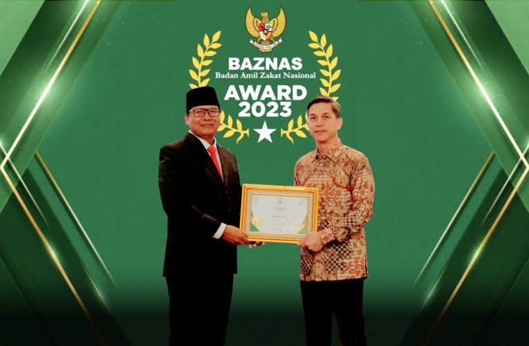 PT Bank Muamalat Indonesia Tbk Raih Penghargaan Sebagai Penyedia Layanan Pembayaran Zakat Terbaik