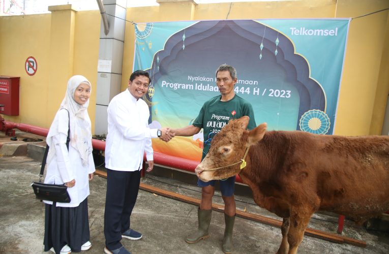 Alhamdulillah!! Telkomsel Salurkan Bantuan Hewan Kurban ke 46.000 Penerima Manfaat