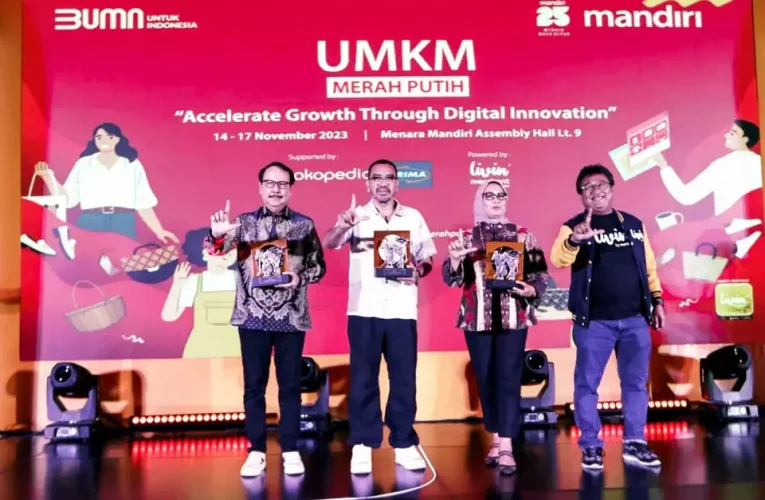 Bank Mandiri dan Jaringan Prima Gelar UMKM Merah Putih 2023