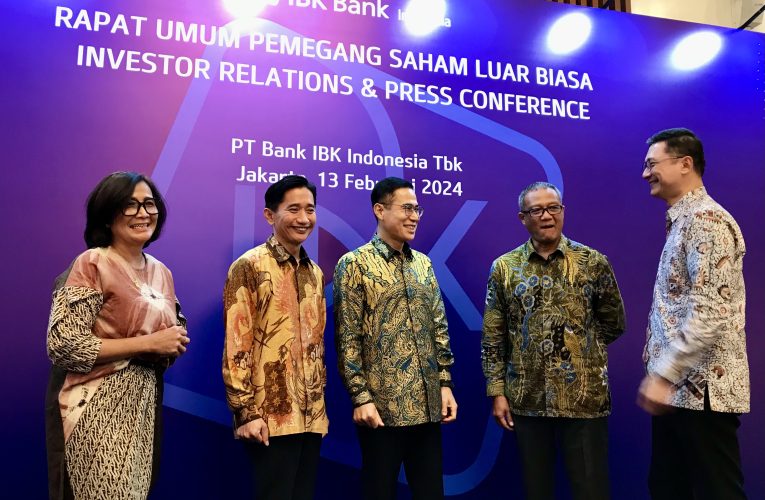 PT Bank IBK Indonesia Tbk Perkenalkan Direktur Utama Baru pada RUPSLB