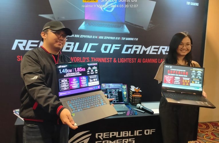 Wow!! ASUS Luncurkan 2 Laptop Gaming Layar OLED Paling Tipis di Dunia