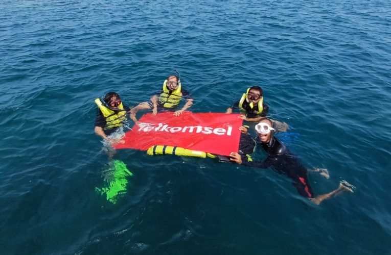 Bantu Laut Tetap Biru, Donasikan Telkomsel Poin-mu