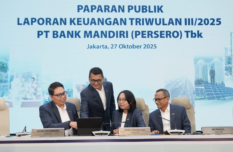 Bank Mandiri Paparkan Kinerja Solid Kuartal III 2025, Perkokoh Peran sebagai Penggerak Pertumbuhan Ekonomi Nasional