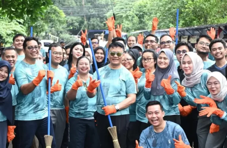 Jasa Raharja Lakukan Aksi Nasional Bersih Lingkungan dalam Mendukung Indonesia Berkelanjutan