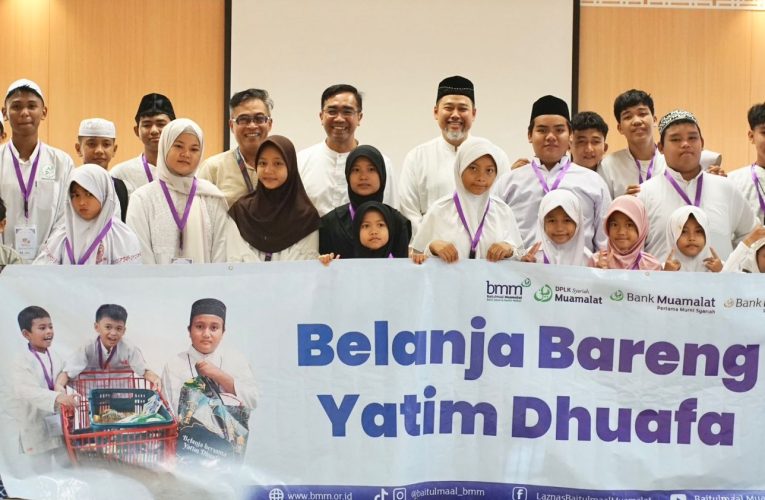 PT Bank Muamalat Indonesia Tbk Ajak BMM Jalankan Program Belanja Bareng Yatim Duafa  