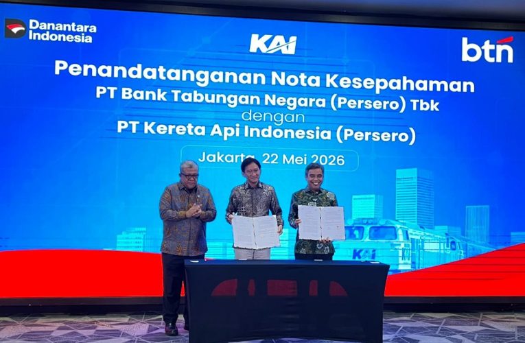 Bidik 5 Ribuan Unit di Kawasan Hunian Vertikal, BTN Gandeng PT KAI