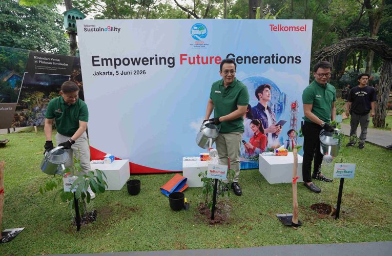 Melayani Sepenuh Hati di Hari Lingkungan Hidup Sedunia, Telkomsel Pertegas Komitmen Ciptakan Dampak Bermakna Melalui Bisnis Berkelanjutan