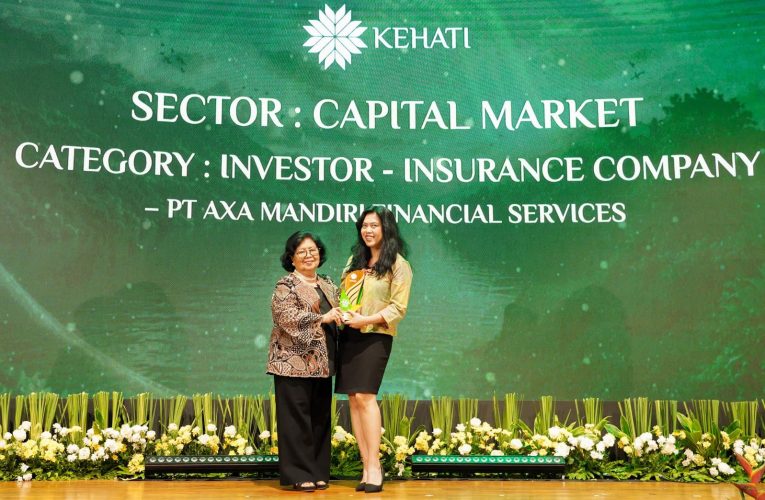Perkuat Komitmen pada Asuransi Inklusif dan Investasi Berkelanjutan, PT AXA Mandiri Financial Services Raih ESG Award 2026 by KEHATI