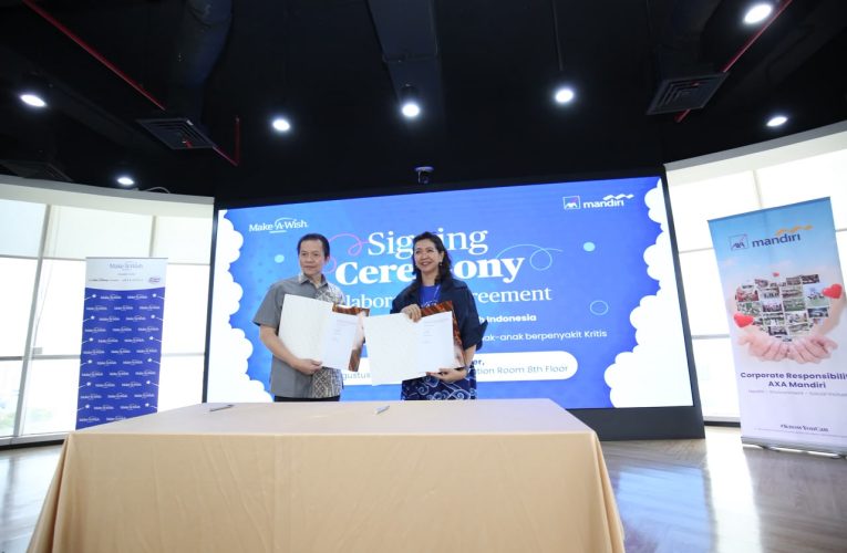 AXA Mandiri Gandeng Make-A-Wish®  Indonesia Hadirkan Harapan bagi Anak dengan Penyakit Kritis untuk Terus Melangkah Pasti