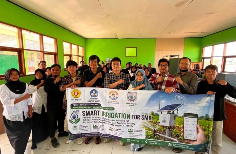 Ubah Pompa Solar Jadi Tenaga Surya, UPN ’Veteran’ Jakarta Sulap Lahan Vokasi Subang Makin Canggih