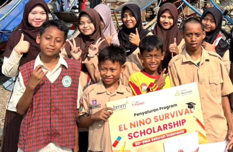 Melalui Program El Nino Survival Scholarship, BMM Dorong Pendidikan Setara